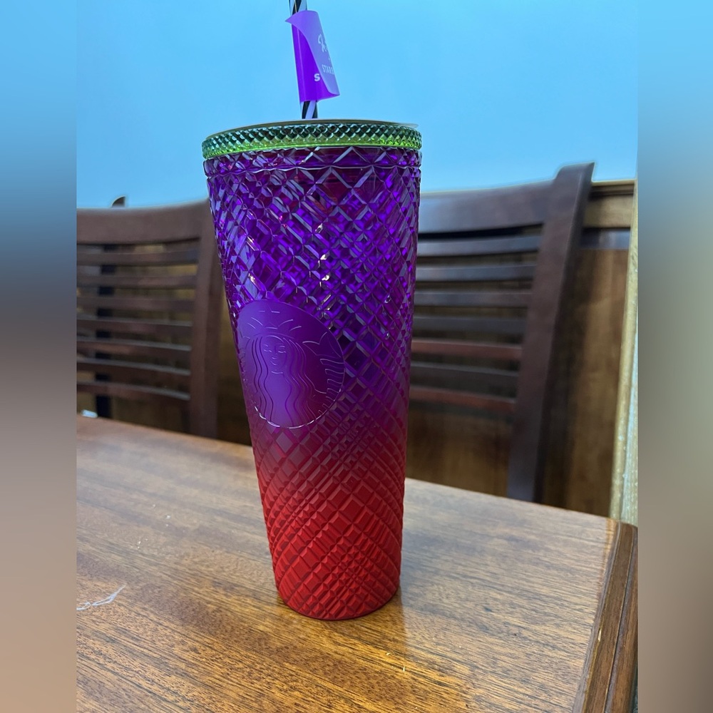 NWT Starbucks X Shae Anthony 2024 Gemstone Jewel Gradient Ombré Venti Tumbler - Picture 15 of 16